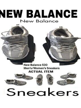 🛑 NEW BALANCE ➕ Unisex 530 🆒 SNEAKERS Casual SHOES Training Running💸BUY NOW‼️